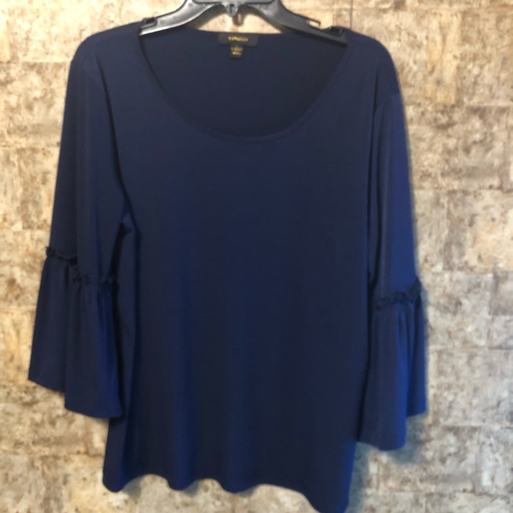 Bell sleeve dress top